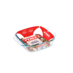 Brytfanna żaroodporna Let's Share kwadratowa 29 x 23 x 7 cm transparentny PYREX