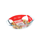 Brytfanna żaroodporna Let's share owalna 35 x 24 x 6 cm 3 l transparentny PYREX