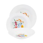 Komplet obiadowy 18 elementów Lilli biały