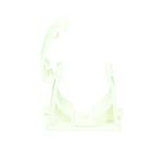 Uchwyt U-32 zamykany - 5 sztuk Biały AKS Zielonka