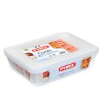Pojemnik żaroodporny Cook&Freeze prostokątny z plastikową pokrywką 1,5 l transparentny PYREX