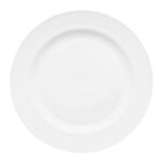 Talerz deserowy Curly 17,6 cm biały