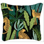 Poszewka dekoracyjna Tigerino liście 40 x 40 cm wielokolorowy