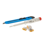 Zestaw instalacyjny nożyk próbnik 3 x złączka PC253