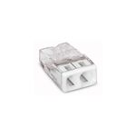 Złączka compact 2-przewodowa przeźroczysta 5 sztuk