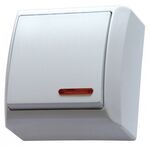 Łącznik jednobiegunowy bis podświetlany ŁN-1BS