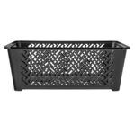 Koszyk plastikowy 29,5 x 20 x 11 cm czarny