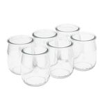 Komplet 6 słoików do deserów 140 ml