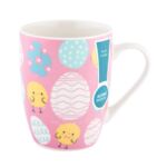 Kubek baryłka NBC 380 ml Happy Easter wielokolorowy