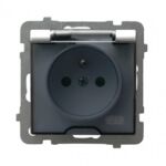 Gniazdo bryzgoszczelne z uziemieniem as 1GZ/m/00/d