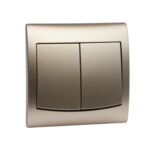 Łącznik podwójny ŁP-2V satyna vega