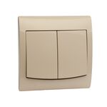 Łącznik podwójny ŁP-2V beż vega