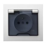 Gniazdo bryzgoszczelne z uziemieniem GPH-1WZ/00/d