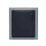 Łącznik schodowy natynkowy IP54 popielowy bravo