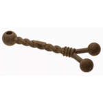 Zabawka dla psa Twister 30 cm brązowa Ecomfy