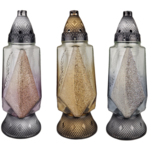 Znicz liść średni zdobiony 20 x 34 cm mix