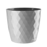 Doniczka CRISTAL 14 cm szary