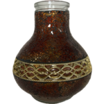 Znicz witraż mini Karafa SWMINI22 18 x 33 cm 50 h 170 g