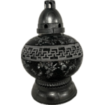 Znicz szklany witraż kulka decor 26 cm mix kolorów Ilumini