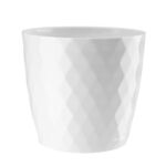 Doniczka CRISTAL 18 cm biały