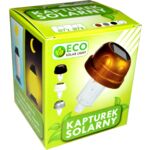 Kapturek solarny do znicza 8 x 9 cm mix