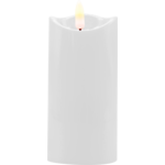 Świeca LED ciepły biały 12,5 cm Ø 5 cm biały CORTINA POLAND