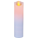 Świeca LED 17,5 cm Ø 5 cm ruchomy płomień ciepły biały CORTINA POLAND