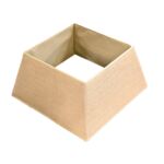 Osłonka na stojak choinkowy 18,9 x 18,9 x 25 cm beżowa