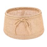 Osłonka na stojak choinkowy 30 x 14 cm beżowa