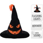 Figurka halloween w pluszowej czapce 36 cm