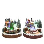 Scenka LED na baterie 2 rodzaje 18,5 x 19,5 x 16,5 cm