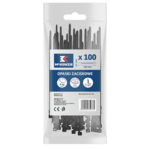 Opaska zaciskowa 100 x 2,5 mm czarna 100 szt. McKenzie