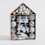 Bombki Festive House komplet 73 szt.niebieski