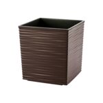 Doniczka JUKA dłuto 19 cm mokka