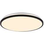 Plafoniera oro tiago LED 12 W cct czarny
