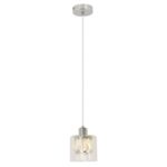 Lampa wisząca ELMO 1 płomienna chrom 1xE14 40 W