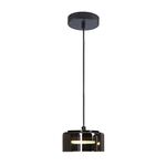 Lampa wisząca OFELIA 1 smoky +LED 1xGX53 4000K