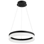 Lampa wisząca Cornelia 1 płomienna LED antracyt 1x24W