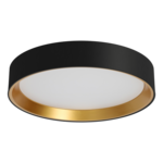 Plafon LED ORO Bento 18W NW czarno-złoty