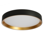 Plafon LED ORO Bento 36W NW czarno-złoty