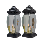 Znicz szklany Kapliczka Napoleon W3 39,5 cm mix