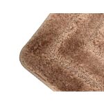 Dywanik łazienkowy Alor 50 x 80 cm brązowy