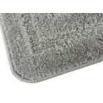 Zestaw dywaników łazienkowych Alor 2 sztuki 50 x 80 cm + 50 x 40 cm szary