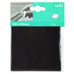 Format filcowy 100 x 100 mm przyklejany brązowy suki