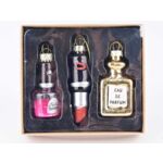 Bombki szklane kosmetyki 3 szt.