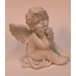 Aniołek z polyresinu ze światłem LED 10 x 9,5 x 11,5 cm