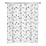 Zasłonka prysznicowa Arrow 180 x 180 cm biała