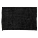 Dywanik łazienkowy Basic 6 chenille 60 x 40 cm czarny