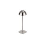Lampa stołowa LED 9 x 25 cm srebrny