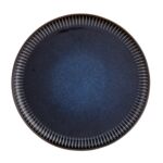 Talerz płytki Reactive Stripes NBC 26 cm niebieski